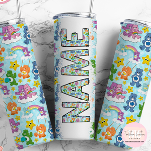 personalized bear tumbler