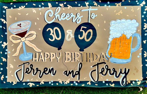 Brown Paper Banner