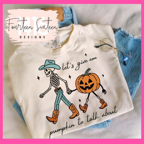 Pumpkin to talk about