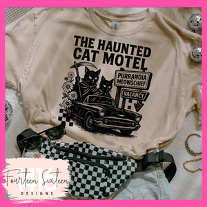 Haunted cat motel