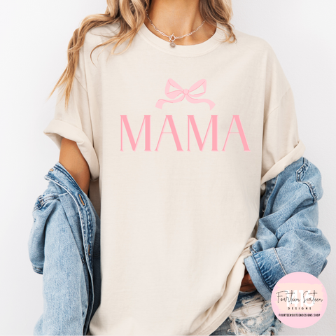 MAMA pink bow