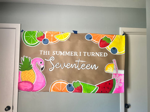 Brown Paper Banner