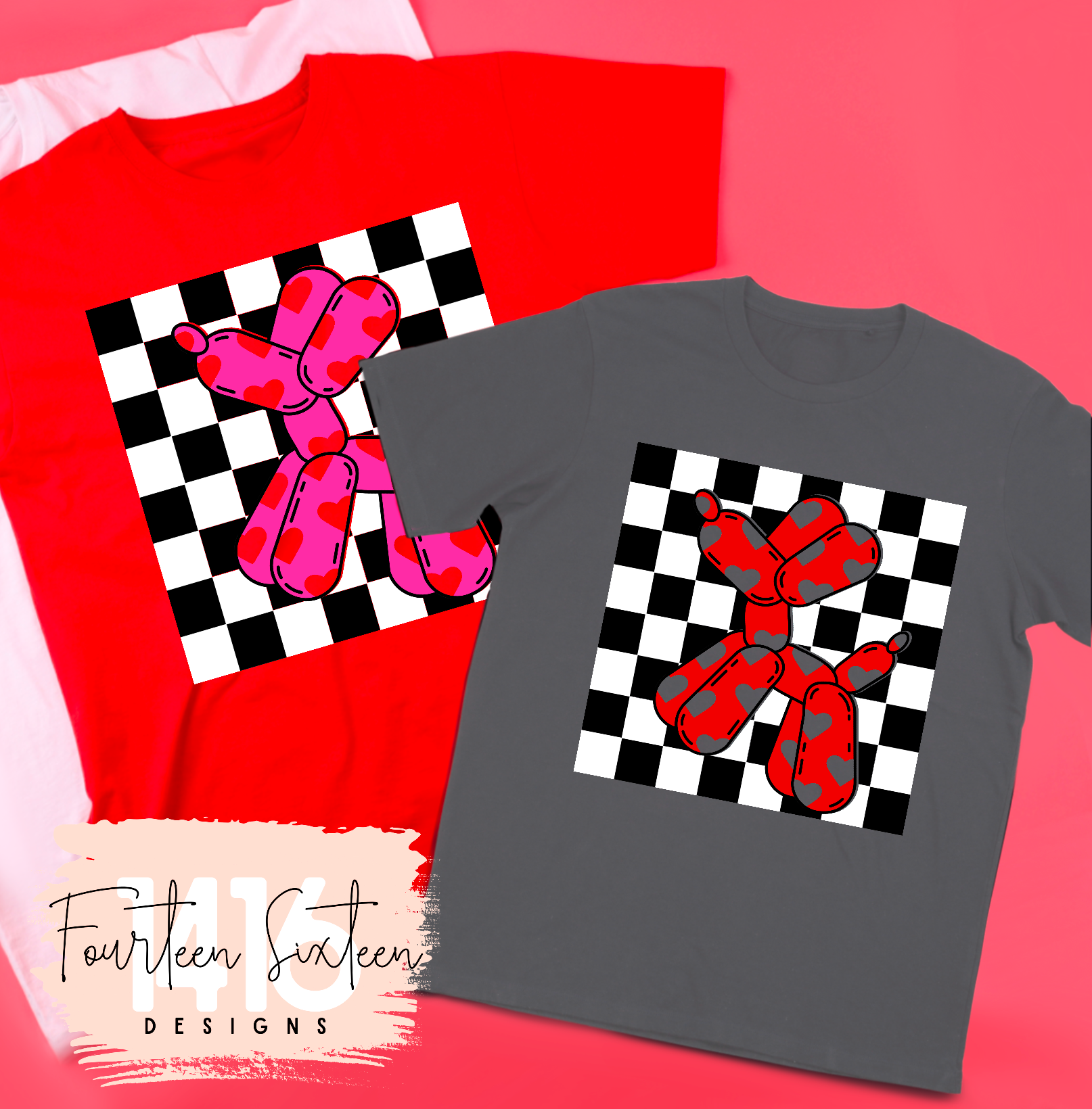 Balloon Dog Vday tee