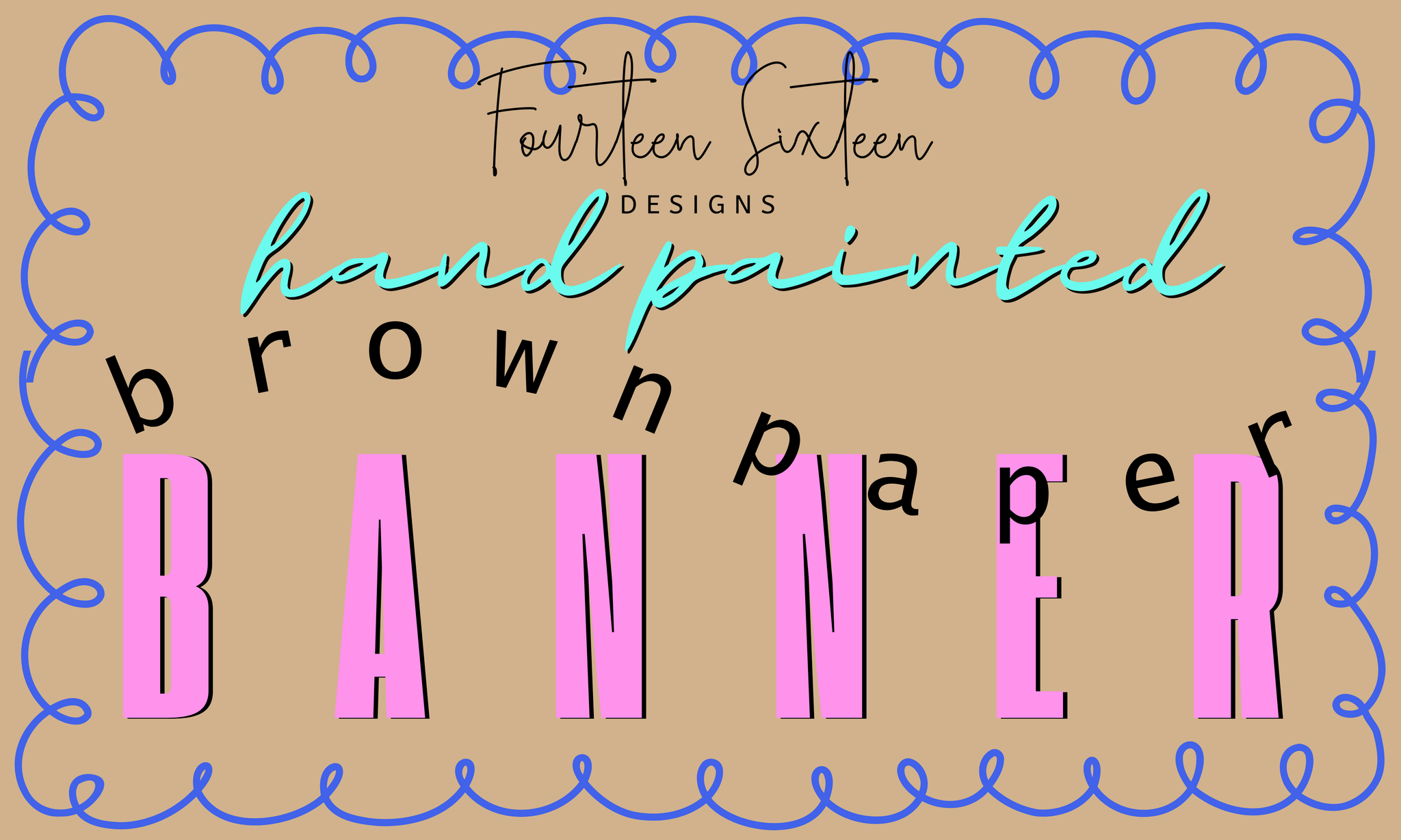 Brown Paper Banner