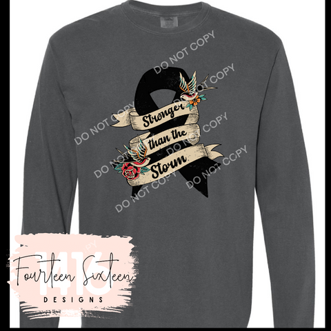 Stronger than the Storm long sleeve