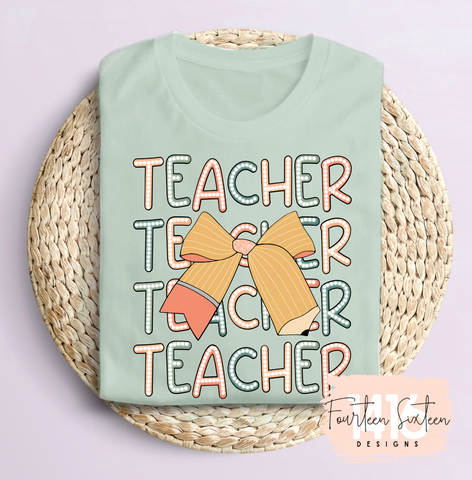 Teacher tee