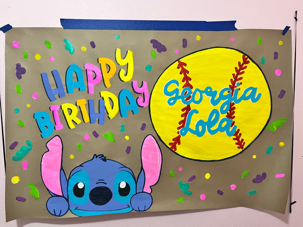 Brown Paper Banner