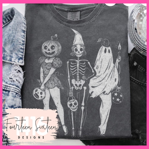 Spooky ghoul gang