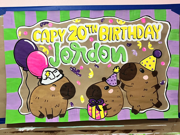 Brown Paper Banner