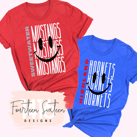 smile game day shirts