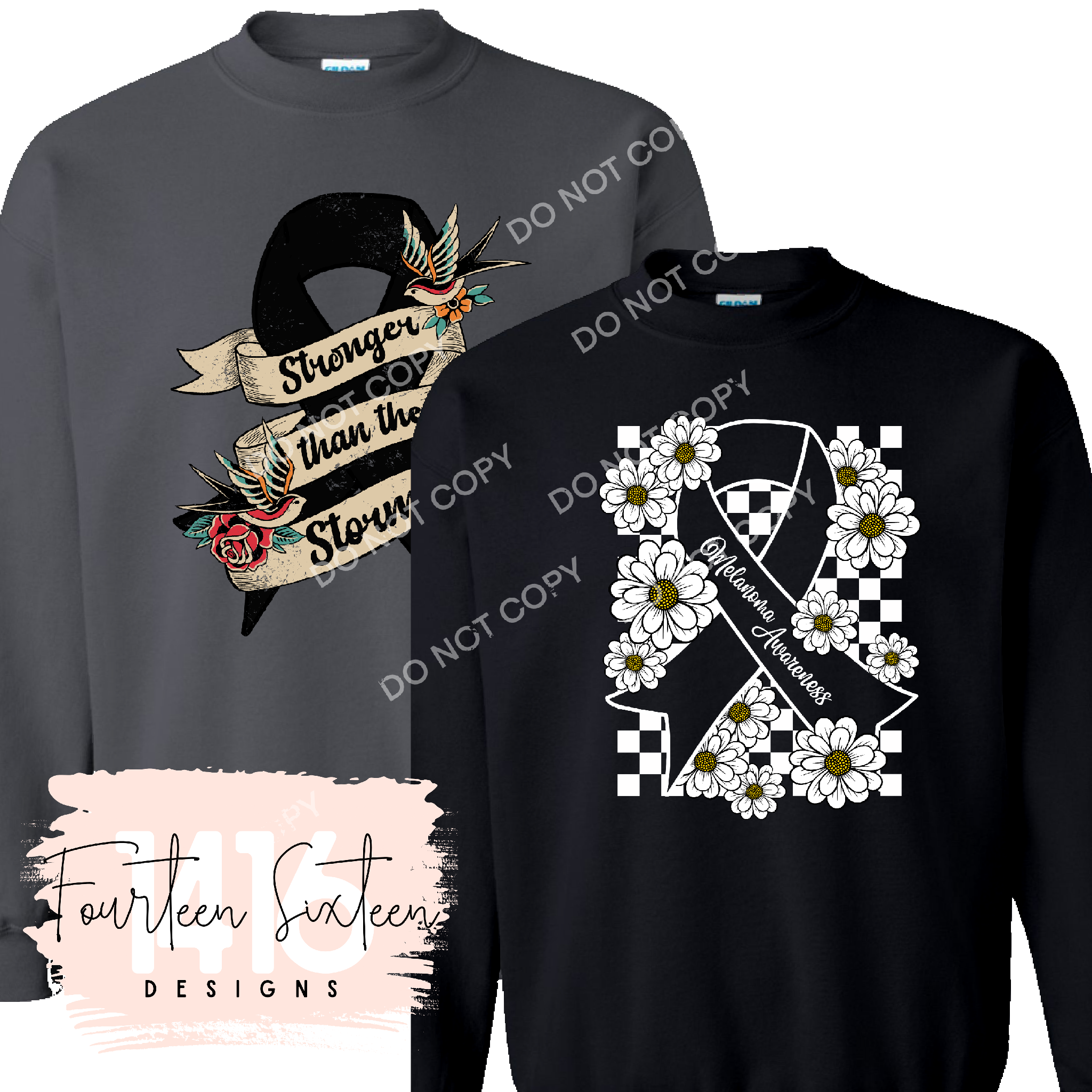Melanoma Awareness sweatshirts