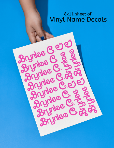 Vinyl Decals