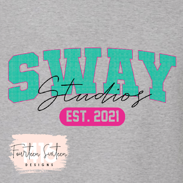 Sway est.2021 Grey/aqua