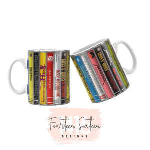 Nostalgic Rock Bands Mug